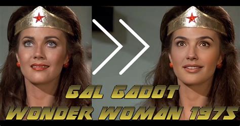 deep fake gal gadot|Wonder Woman deepfake replaces Gal Gadot with Lynda Carter